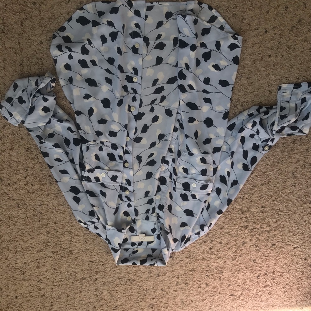 Loft patterned blouse